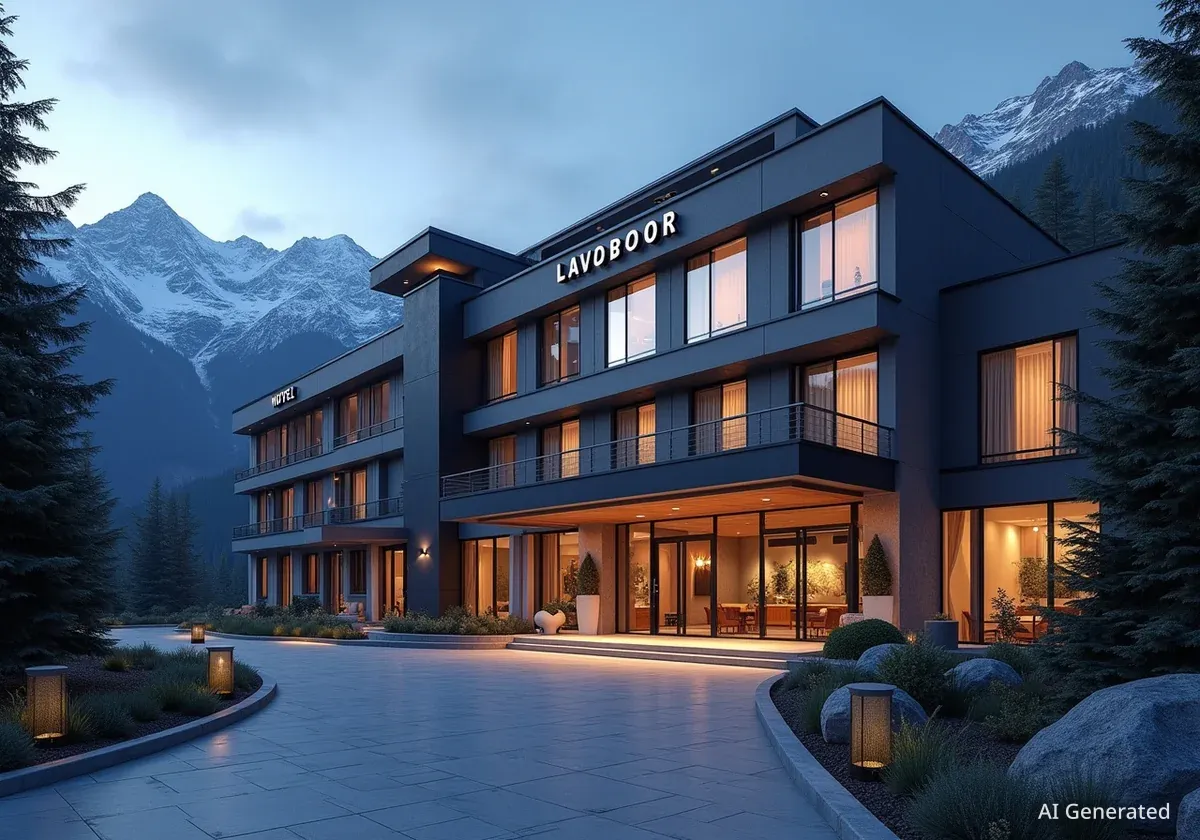 Neues Hotel 'The Glacier' eröffnet in Les Diablerets