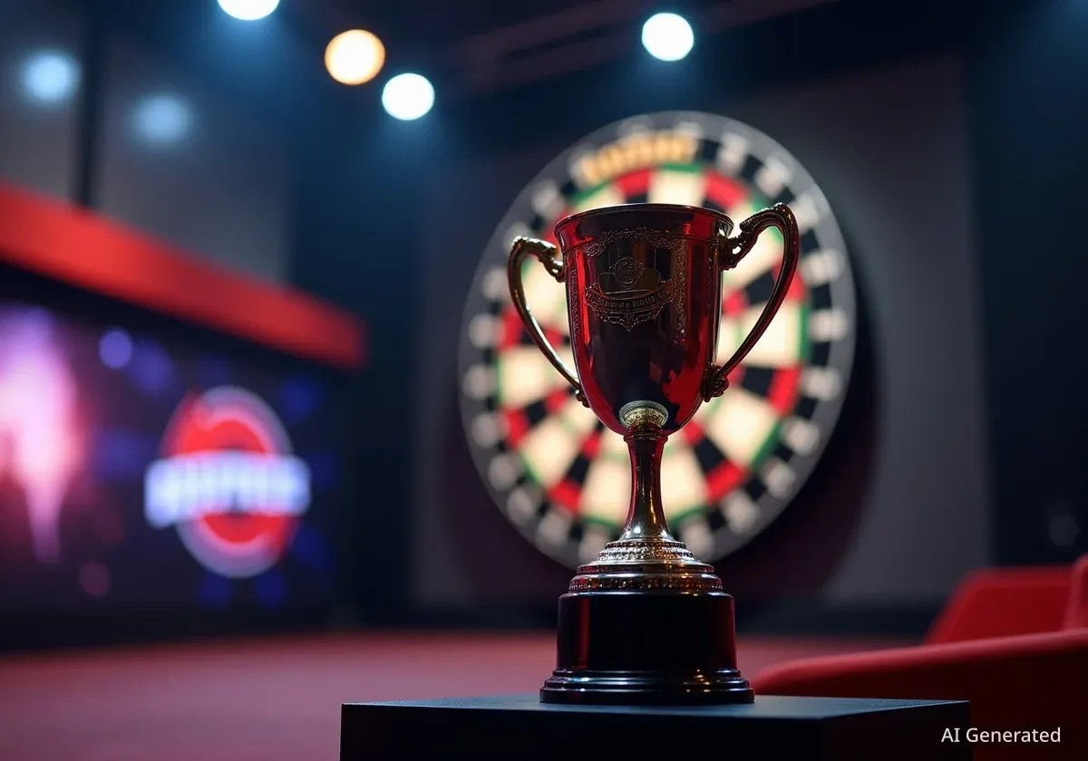 Stephen Bunting gewinnt die Swiss Darts Trophy in Basel