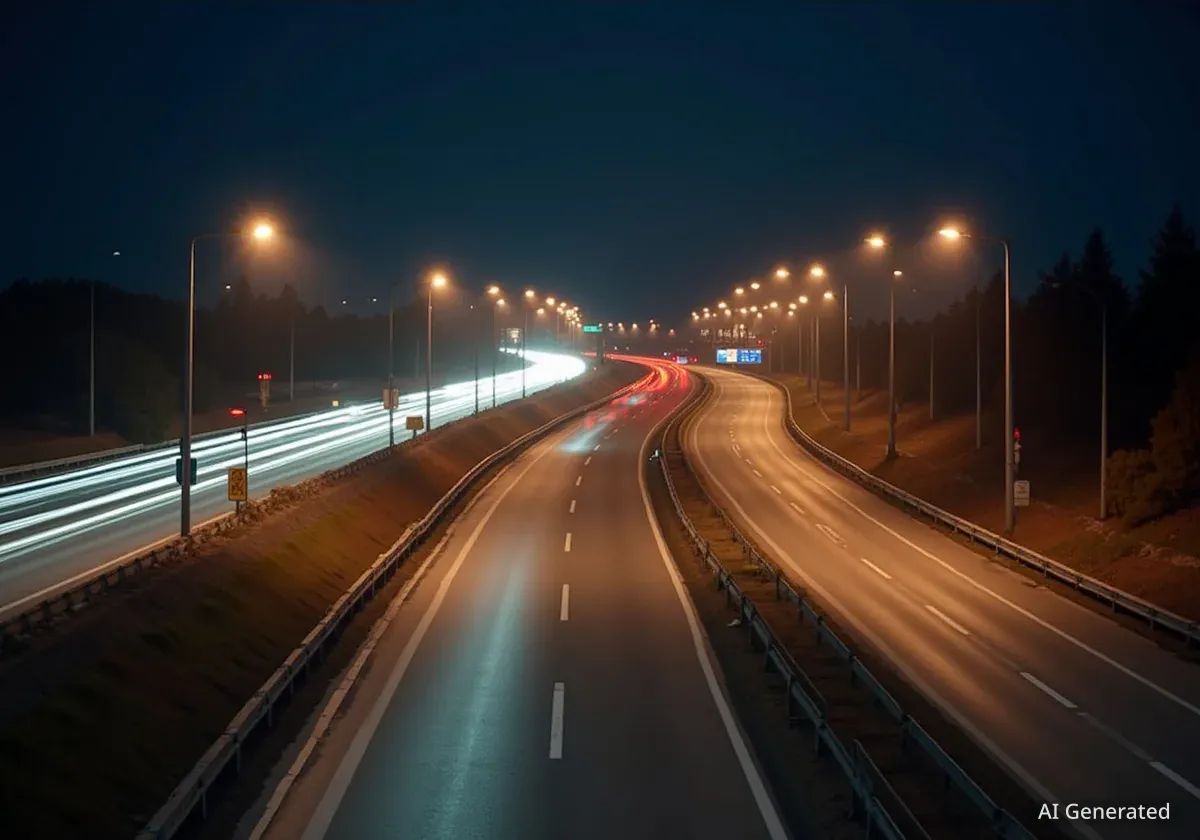 Nächtliche Sperrungen am Autobahnkreuz Augst im Oktober