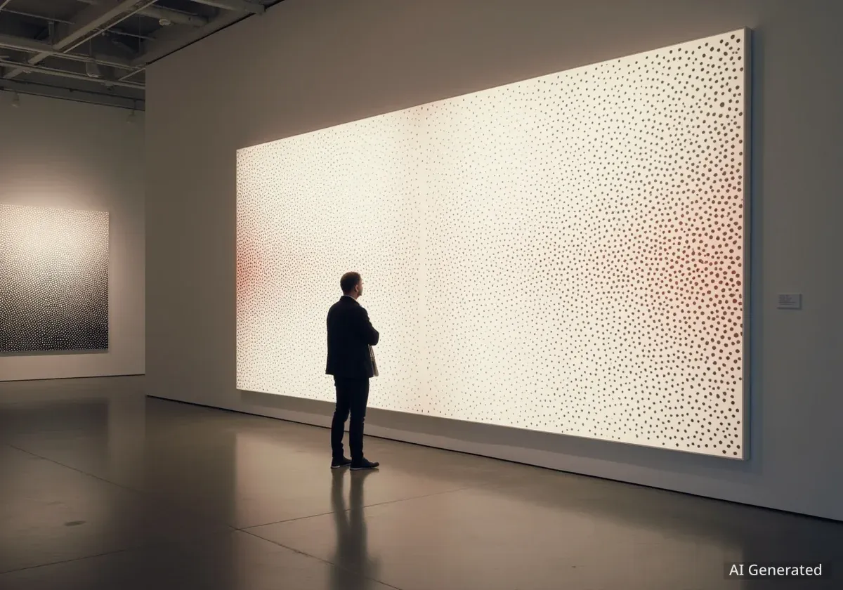 Fondation Beyeler beleuchtet den Punkt in der Kunst