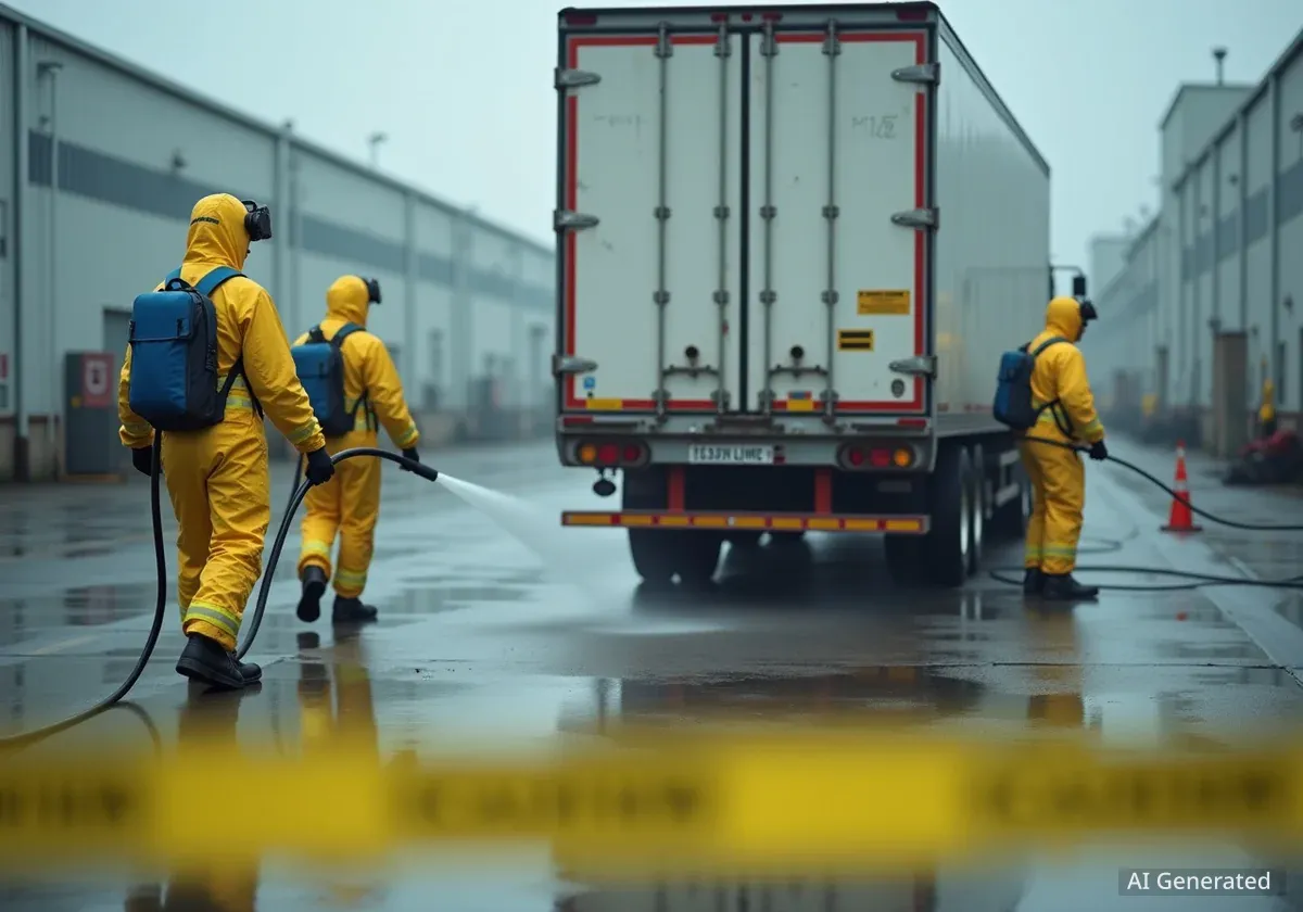 Unfall bei Entladung in Basel-Landschaft