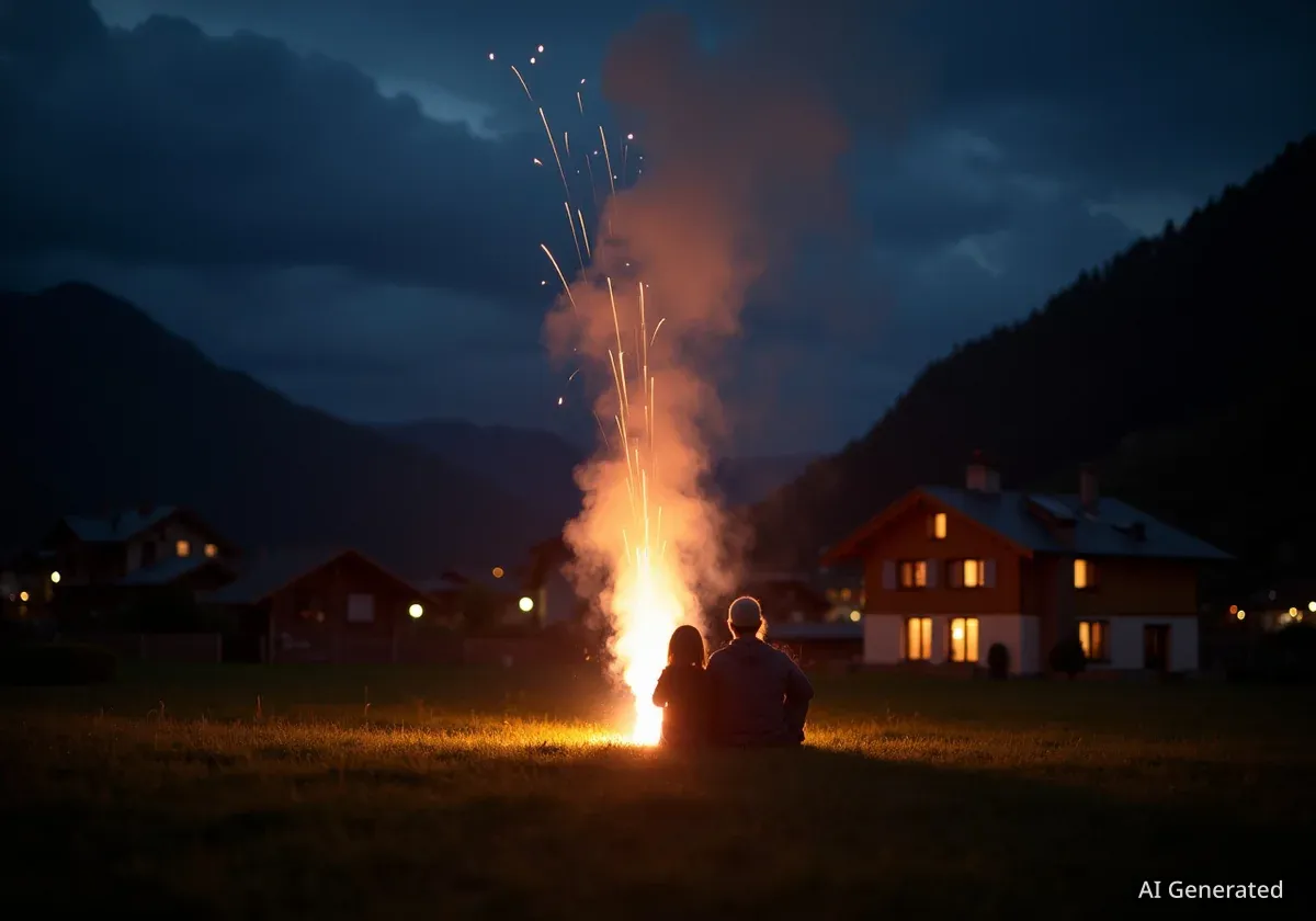 Therwil verbietet lautes Feuerwerk