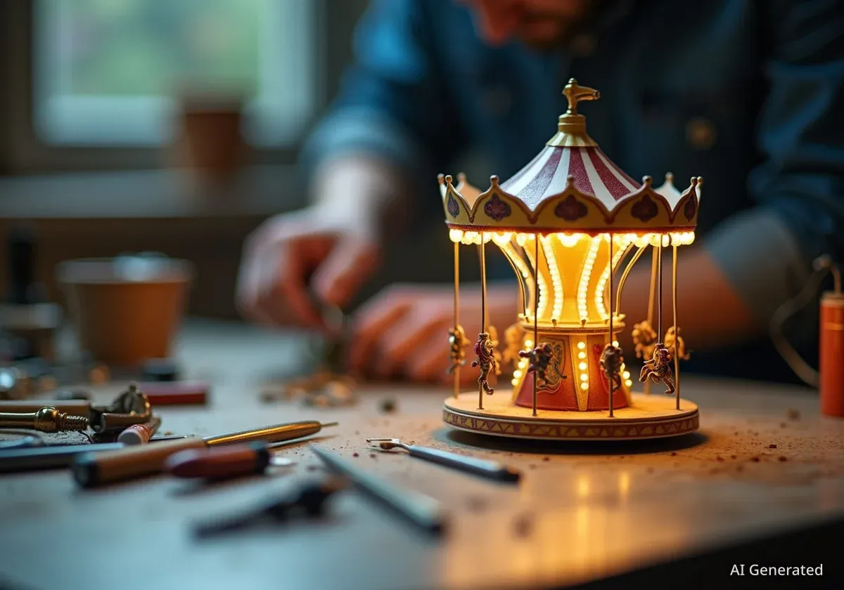 Erich Dietiker: Ein Leben für die Basler Herbstmesse im Kleinformat