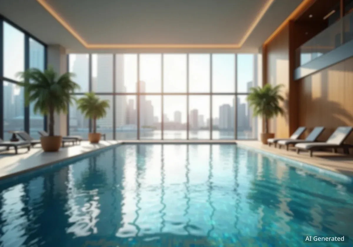 Neuer David Lloyd Club in Basel kurz vor der Eröffnung