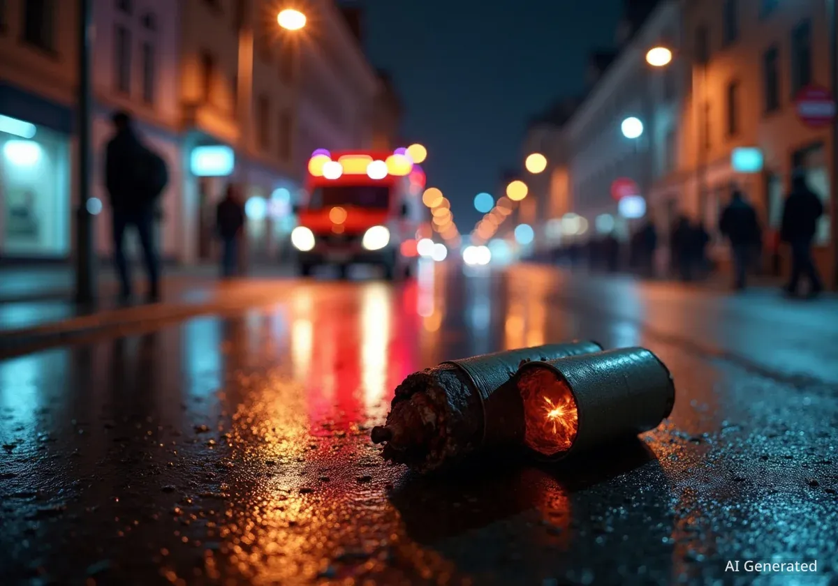 Mann in Basel durch Feuerwerkskörper verletzt