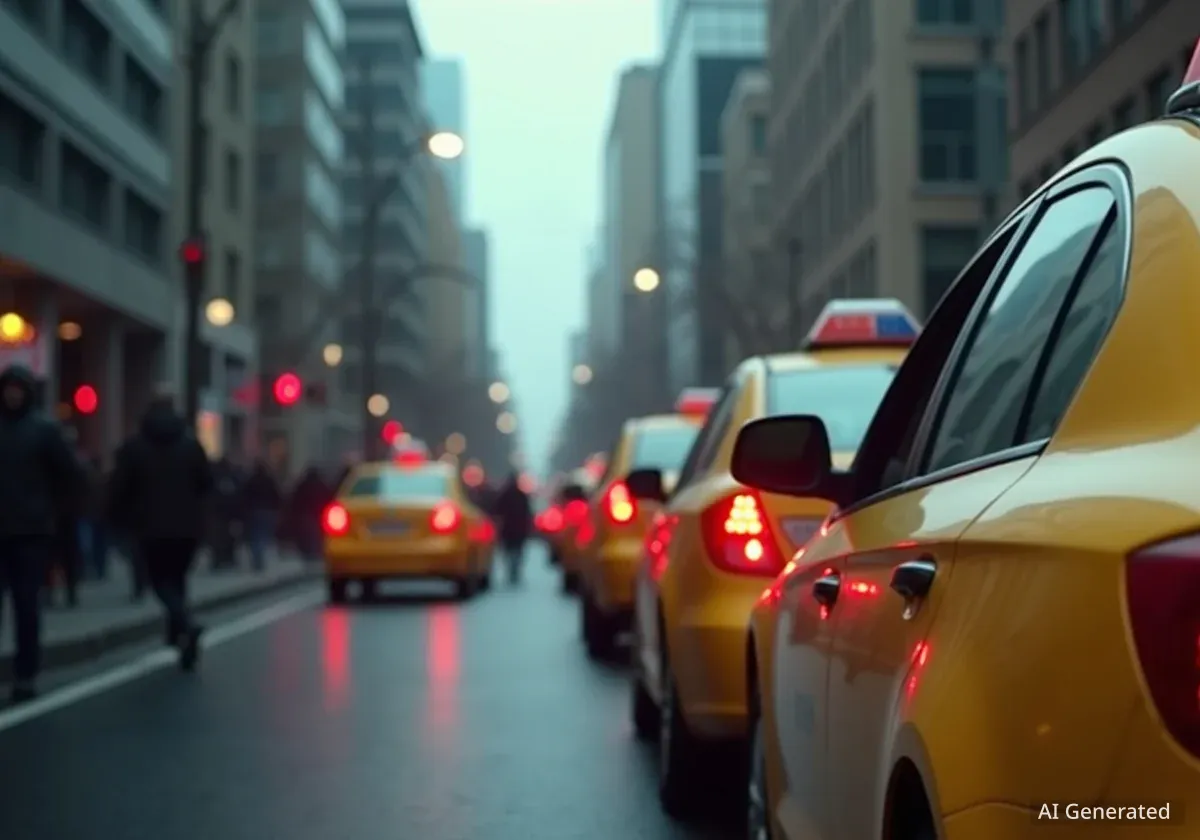 Basler Taxifahrer demonstrieren gegen Uber und Bolt