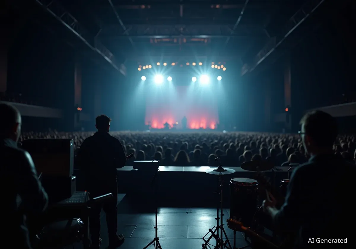 Basler Band Moonpools spielt vor Queens of the Stone Age