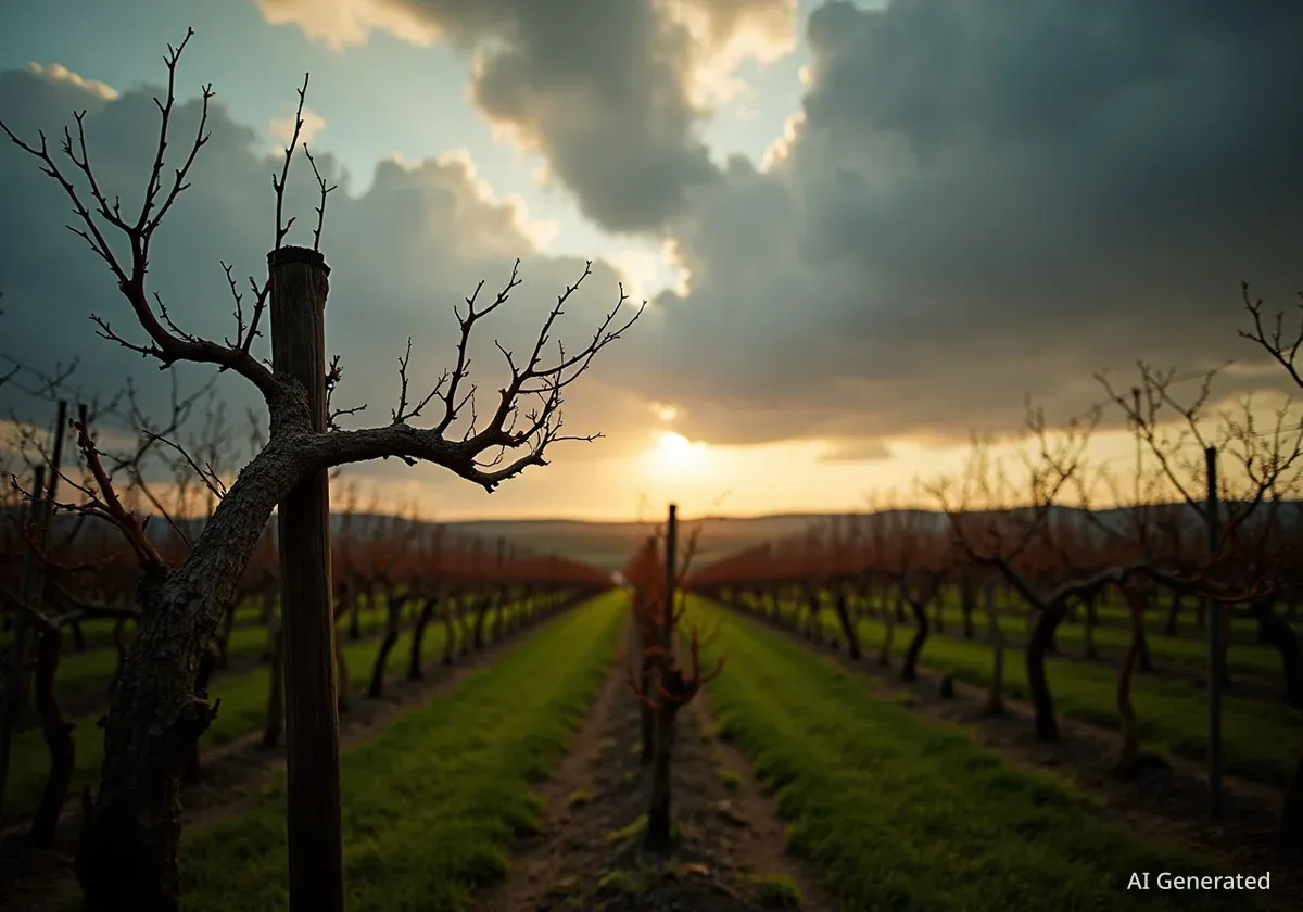 Zukunft des Weinbaus in Deutschland in Gefahr