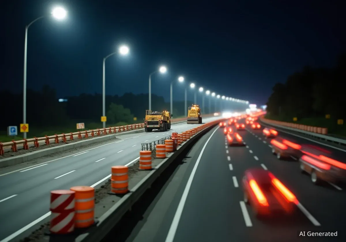 A2-Osttangente Basel: Nächtliche Sperrungen und Umleitungen