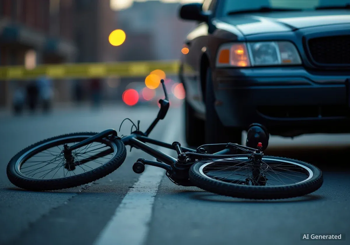 Verkehrsunfall an Grenzacherstrasse: Radfahrer verletzt