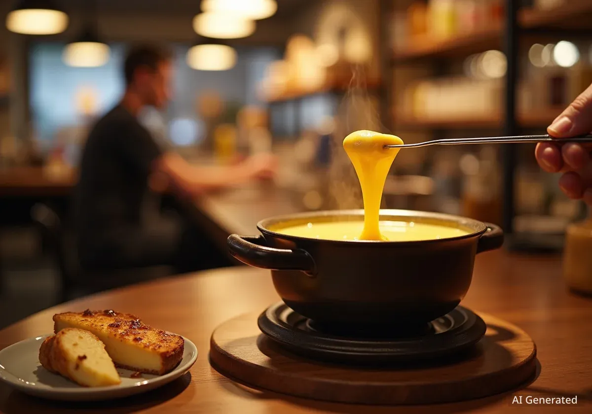 Alex Frei startet erfolgreich mit eigenem Fondue