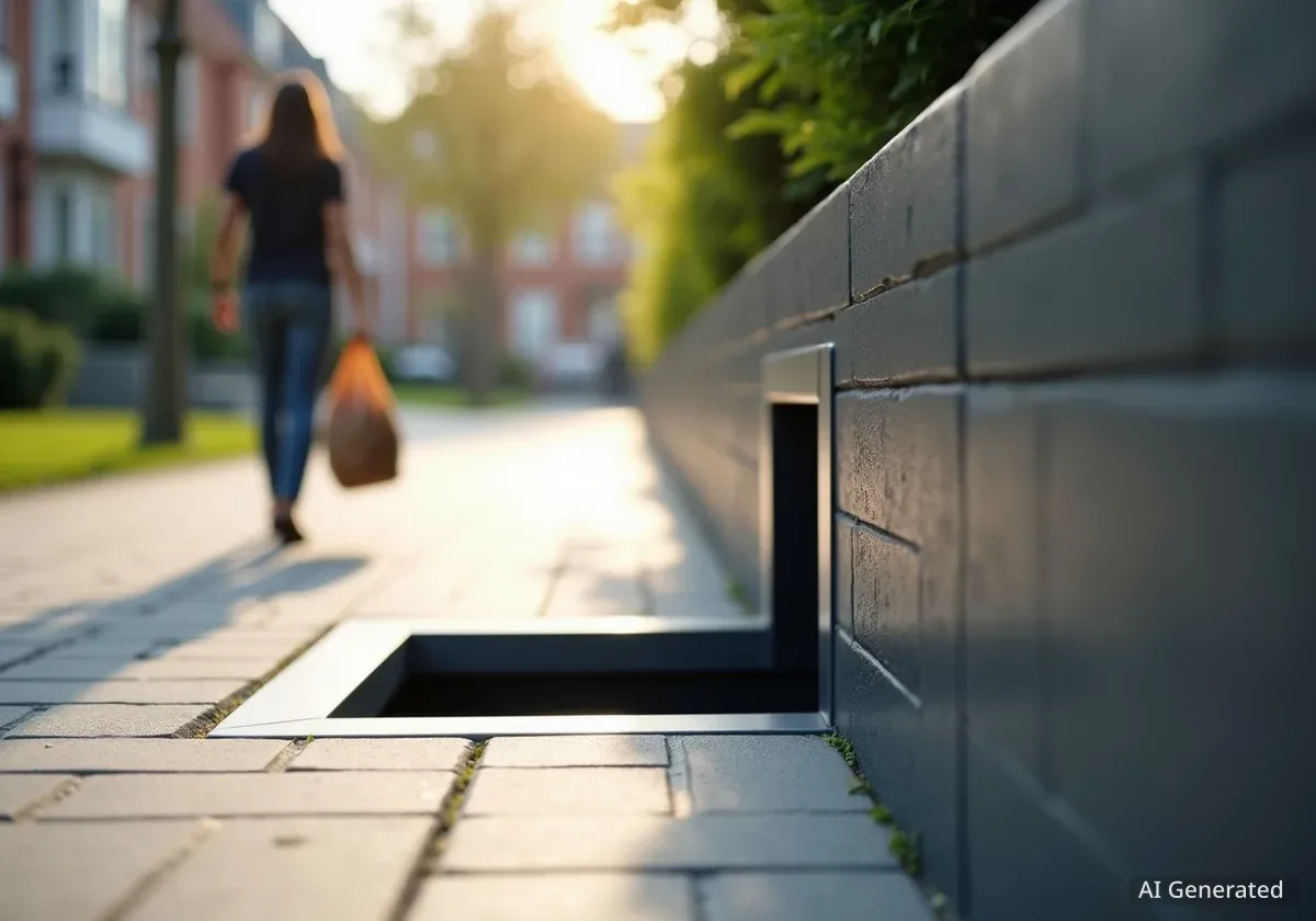 Basler Bachletten testet unterirdische Abfallentsorgung