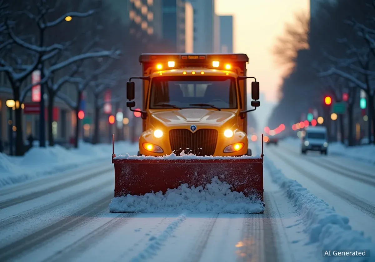Schweizer Städte rüsten sich gegen Schneechaos