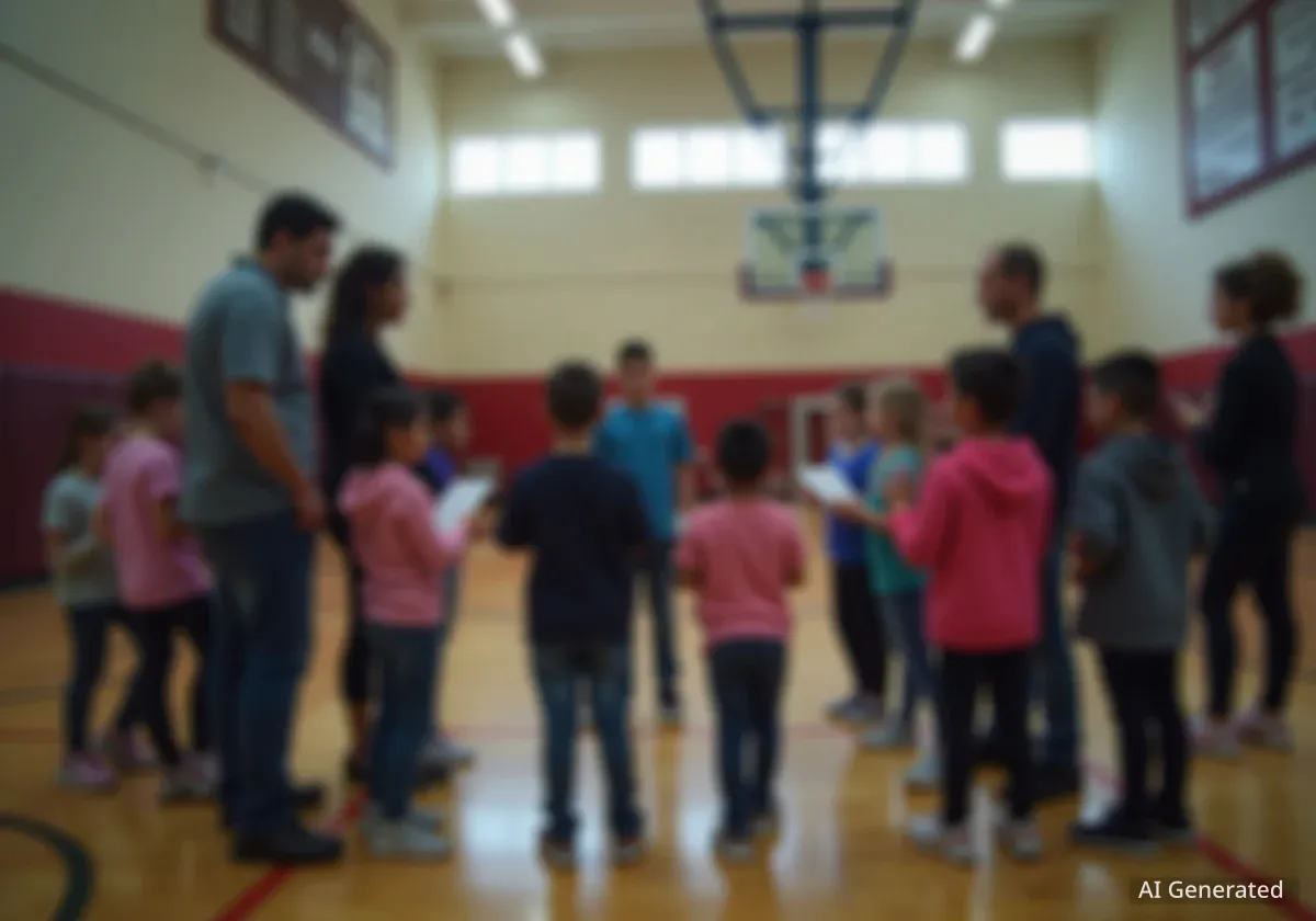 FCB-Stars besuchen Basler Schulhaus Vogelsang