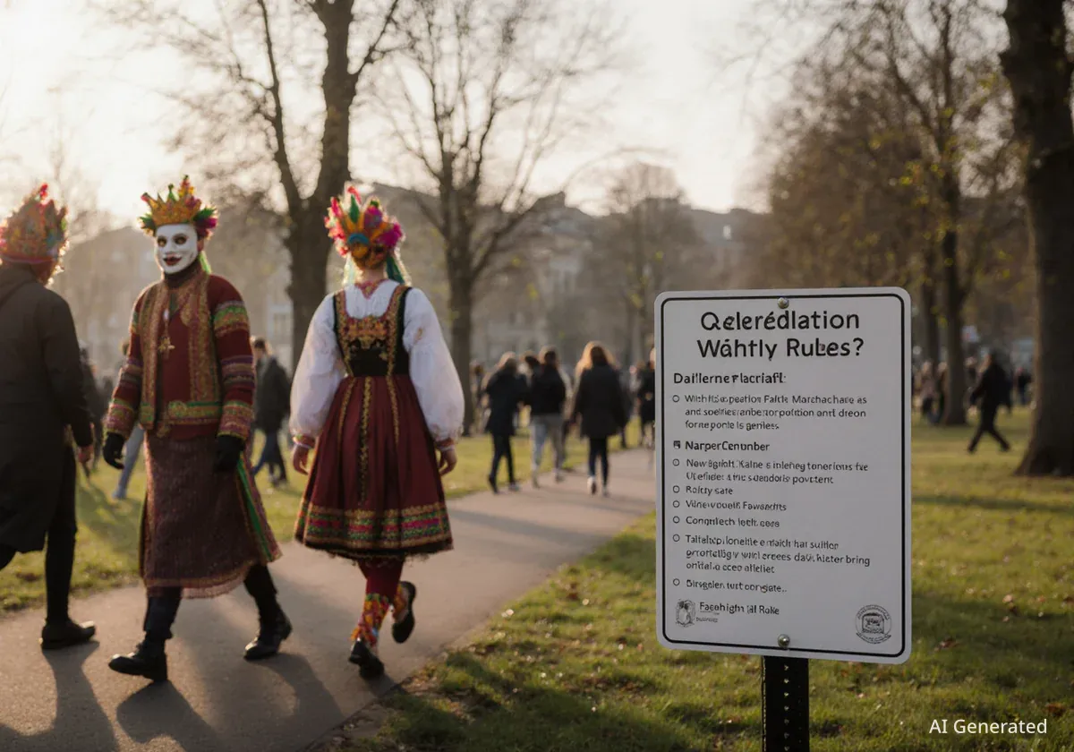 Neue Regeln für Fasnachts-Marschübungen im Wiese-Park