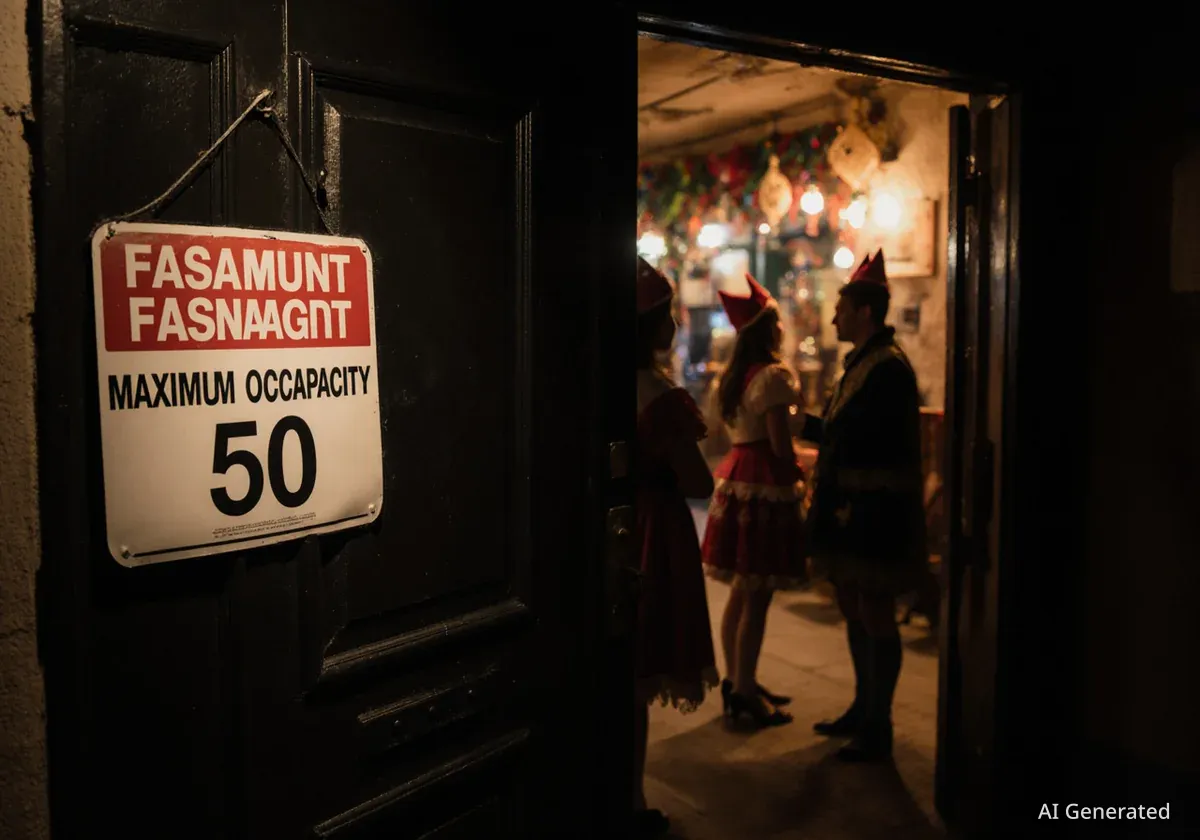 Brandschutzauflagen begrenzen Fasnachtskeller