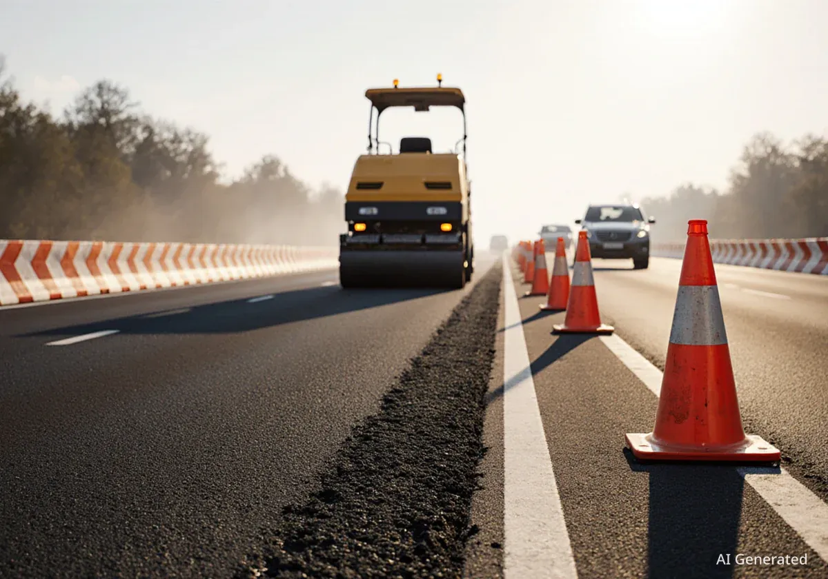 Ettingerstrasse Aesch: Fahrbahnerneuerung beginnt