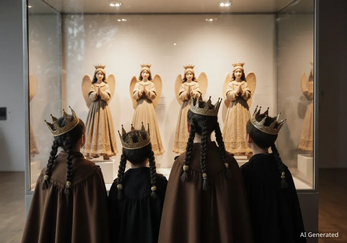 Sternsinger aus Oeschgen besuchen Spielzeugwelten Basel