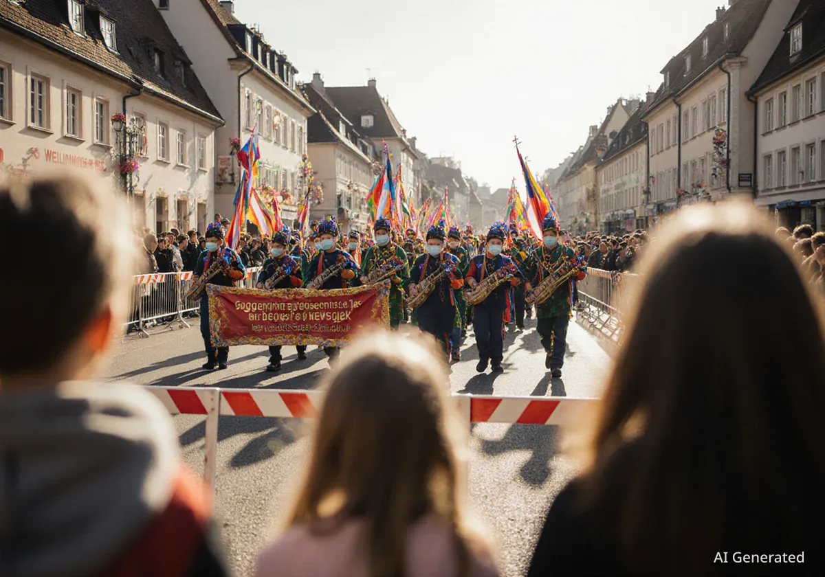Weil am Rhein feiert Buurefasnacht mit großem Umzug