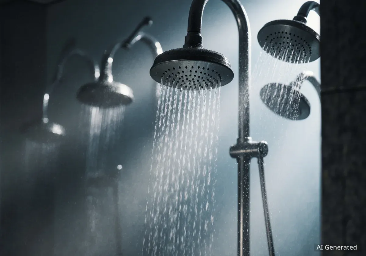 Legionellen-Risiko in Basler Duschen