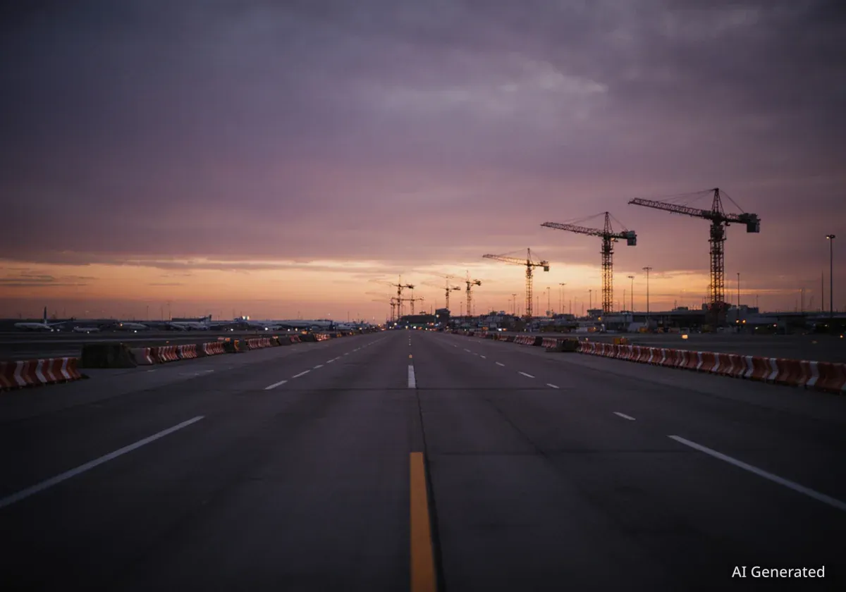 Euroairport Basel saniert Hauptpiste für effizienteren Betrieb