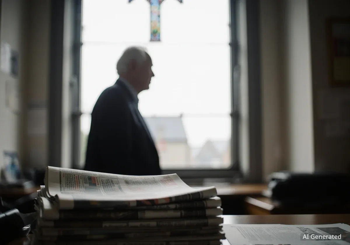 Tilmann Zuber verabschiedet sich vom Kirchenboten